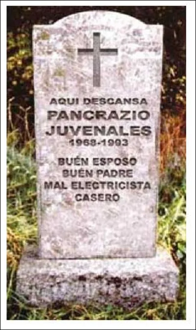 Ce monsieur Juvenales était considéré par les siens comme "bon père et bon mari, ..." (Complétez !)