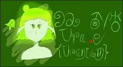 Terme de chimie. Oxyde d'uranium :