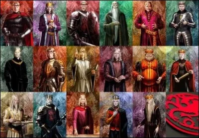 Combien de rois Targaryen portent le nom "Aegon" ?