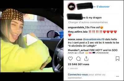 Qui a posté cette photo ?