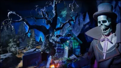 Dans quelle attraction pouvons-nous voir 999 fantômes ?