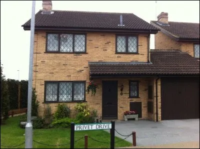 Quelle est l'adresse des Dursley ?