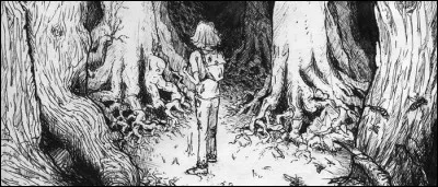 Dans quel autre roman est-il très vraisemblable que ce soit aussi cette créature qui traque la jeune héroïne ?