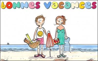 Qui porte le parasol sous son bras ?