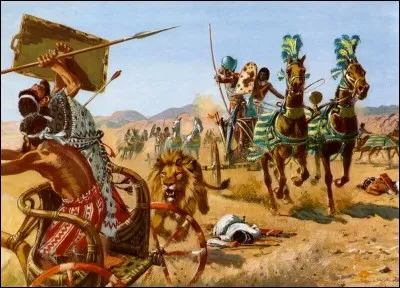 Cette fois-ci le grand Ramsès II sous la XIXe dynastie, empêcha cette nouvelle tentative d'invasion de redoutables guerriers d'Anatolie. Qui sont-ils ?