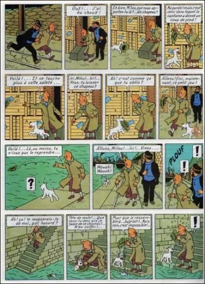 A qui appartient le chapeau que Milou rapporte systmatiquement dans 'Les 7 boules de cristal' ?