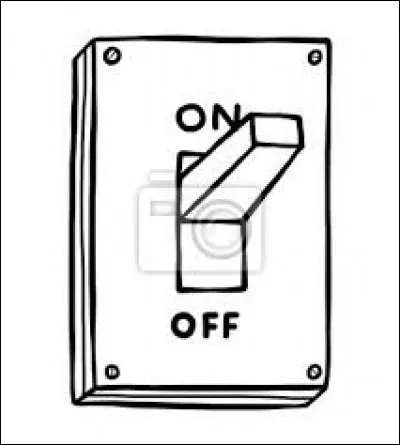 Quel est le symbole de l'interrupteur ouvert ?