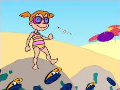 Dans la comptine " A la pêche aux moules", qui a pris le panier de la petite fille ?