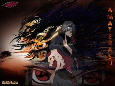 Quelle particularit a l'amaterasu d'itachi ?
