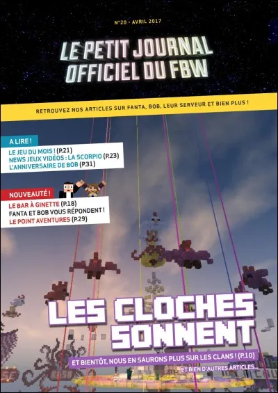 Combien y a-t-il eu de journaux sur le Fanta Bob World ?