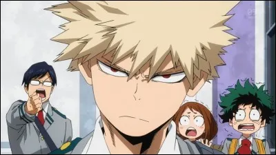 Dans "My Héro Académia", quel est le surnom de Bakugo ?