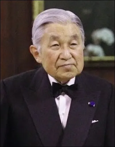 Akihito est un ancien empereur du Japon.