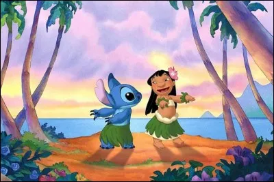 Dans "Lilo et Stich", quand Stich monte sur le surf, de quoi à t-il peur ?