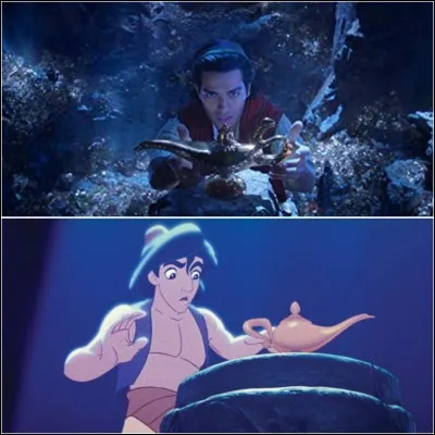 Dans "Aladin", pour que le génie sorte de sa lampe, que faut-il faire ?