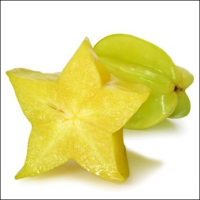 Quel nom porte ce fruit étonnant en forme d'étoile ?