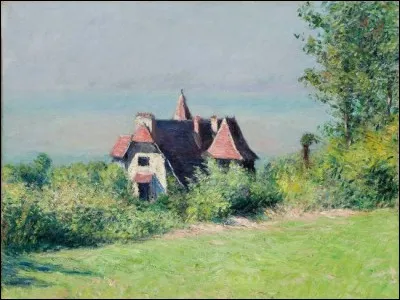 Qui a peint "Une villa à Trouville" ?