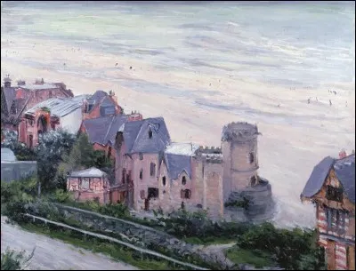 Qui a peint "Villas à Trouville" ?