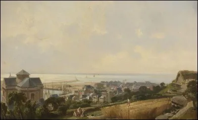 Qui a peint "Le vieux Trouville" ?