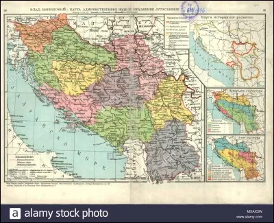 Quel était le pays formant une confédération d'États dans les Balkans après la Première Guerre mondiale ?