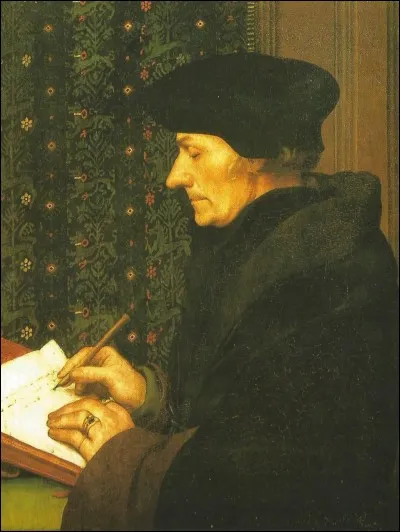 En 1511, Érasme publie "l'éloge de"