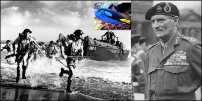 Parlons du nom des plages du Débarquement en Normandie. C'est le général Montgomery qui choisit le nom des trois plages choisies comme point de débarquement pour les Anglo-Canadiens.
Comment choisit-il ces noms (et indicatifs) ?