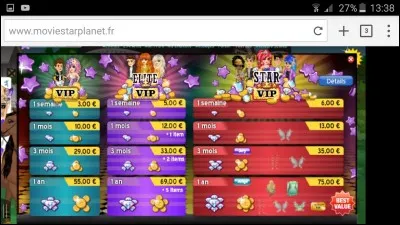 Le prix pour 1 an d'abonnement Star non soldé est-il élevé ?