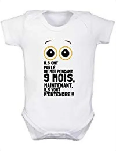 Crier, en parlant du nouveau-né.