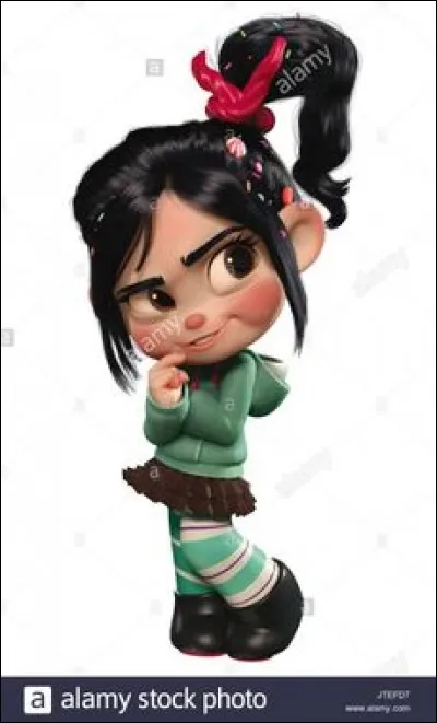 Dans ''Ralph'', comment s'appelle la fille qui est une anomalie ?