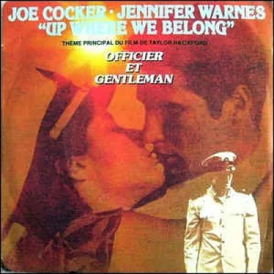Joe Cocker a chanté ''Up Where We Belong'' en duo avec Jennifer Warnes pour le film ''Officier et Gentleman''. Quel acteur y tenait le premier rôle ?