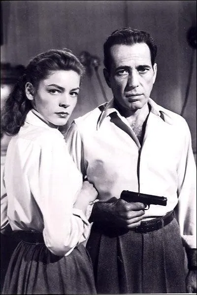 On y retrouve Lauren Bacall et Humphrey Bogart, c'est ...