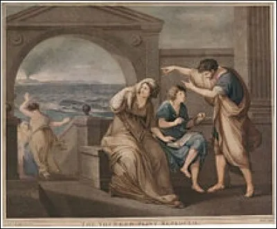 Qui a témoigné de l'éruption à Pompéi ?