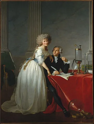 Portrait d'Antoine-Laurent Lavoisier et de sa femme (1788)