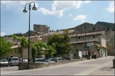 Commune Drômoise, Mollans-sur-Ouvèze se situe dans l'ancienne région ...