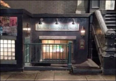 Dans quelle série voit-on le MacLaren's pub ?