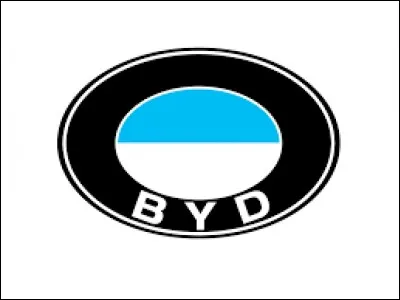 Quelle est la nationalité de la marque BYD ?
