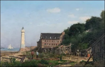 Qui a peint "Le phare d'Honfleur" ?