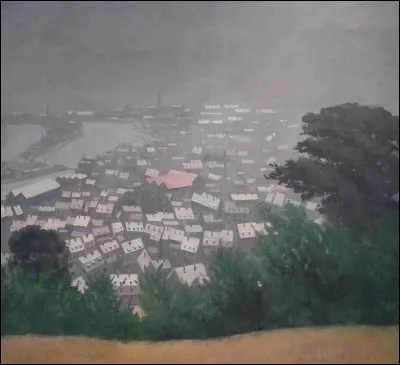 Qui a peint "Honfleur dans la brume" ?