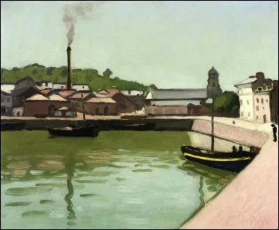 Qui a peint "Le port de Honfleur" ?