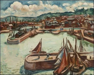 Qui a peint "Le port d'Honfleur" ?