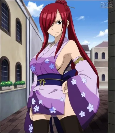 Lors de la seconde ellipse comment Lucy a-t-elle entendu parler d'Erza ?