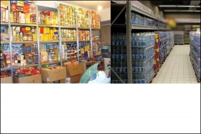 L'ensemble des nourritures et de boissons se stocke ici. Comment se nomme ce lieu stratégique ?