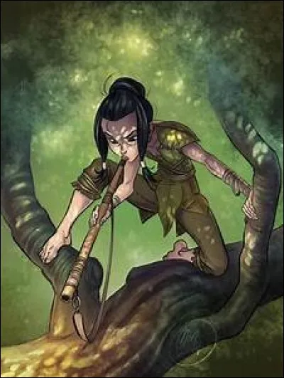 Quand elle travaille dans une auberge, qui vient lui proposer d'être son guide ?