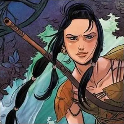 Quand Ellana surprend son maître qui essayait de chevaucher 
la brume il...