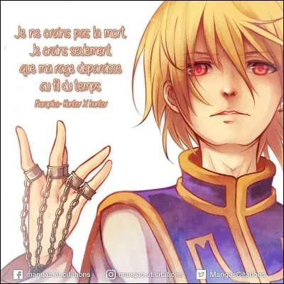 Ta devise préférée est...