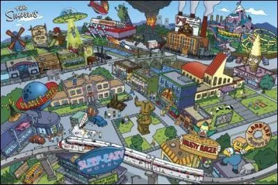Comment s'appelle la ville des simpson ?