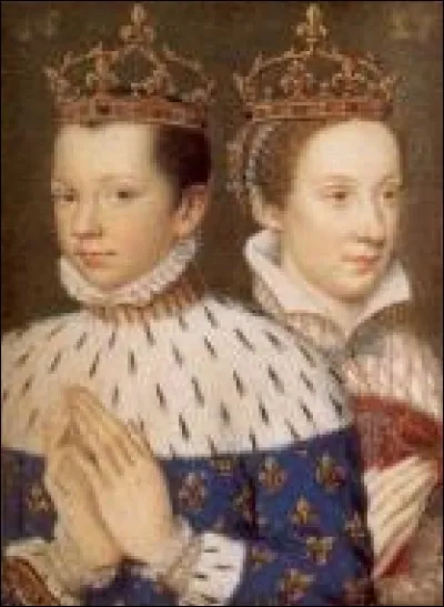 Ce jeune couple royal fut roi et reine de France de 1559 à 1560.