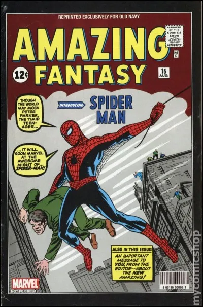 Quand Spider-Man est-il apparu pour la première fois en comics ?