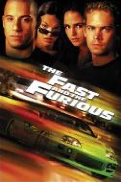 Cochez la bonne affirmation concernant le premier "Fast and Furious"