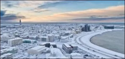 En hiver, Il fait plus froid à Reykjavík qu'à New York.