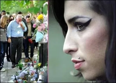 Quelle star lui a rendu hommage en écrivant "La Grande-Bretagne a perdu une de ses plus grandes artistes'' ?